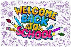 Welcome back to school September 2021