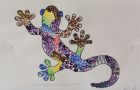 Sixth class pointilism project
